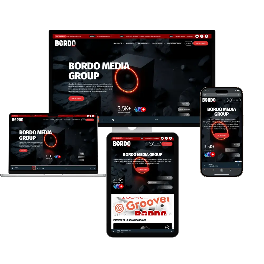 Création site web artisan